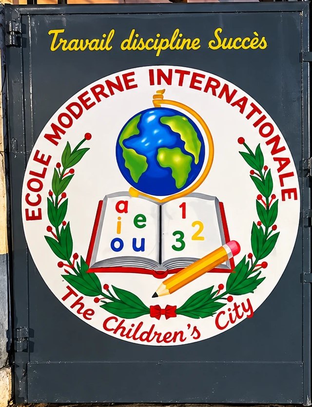 Le portail de l'école