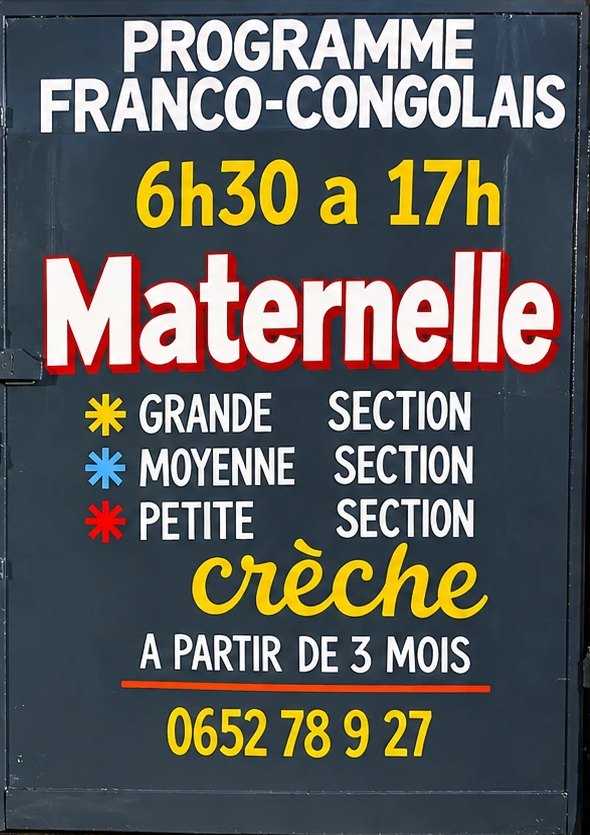 Portail de la crèche